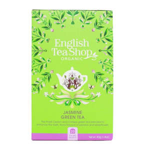 English Tea: Organic Jasmine Green Tea