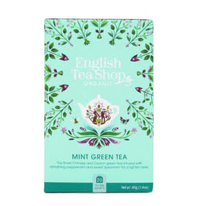 English Tea: Organic Mint Green Tea