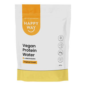 Happy Way: Vegan Protein Water + Electrolytes Tropical Crush