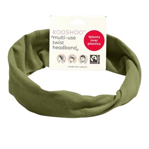Organic Twist Headband - Olive Branch