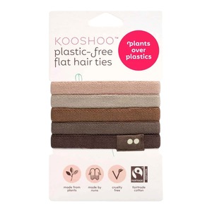 Plastic-Free Hair Ties - Earth Tints