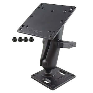 Tvs And Lcd Monitors: RAM Square 75 and 100mm VESA Base Plates with double socket arm - C Series