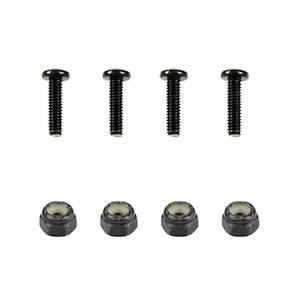 Accessories 2: RAM Hardware for RAM Cradles - Four #8-32 x 5/8" Screws & Four Nylock Nuts