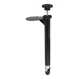 Vehicle Bases: RAM Tele-Pole Long Male Base With Flange - 305mm long