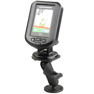 RAM Marine Drill-Down Double Ball Mount for Humminbird Piranha + More