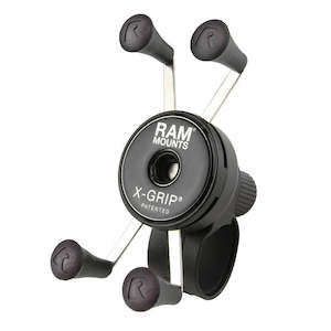 RAM X-Grip Universal SmartPhone Cradle - Tough-Strap Rail / Handlebar Mount