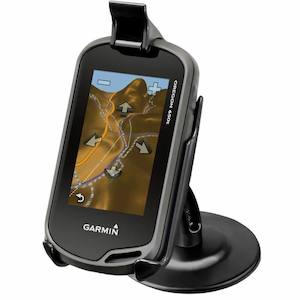 Magnetic And Adhesive: RAM Garmin Cradle - Oregon / Approach GPS with Lil Buddy Adhesive Mount
