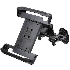 Suction Cup: RAM Tab-Tite Cradle - 9.7 to 10" Tablets with Articulating Dual Suction Cup Base