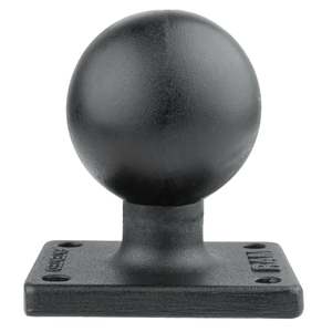 RAM Rectangular Base - C Series - 51 x 43mm - 4 hole AMPS hole pattern