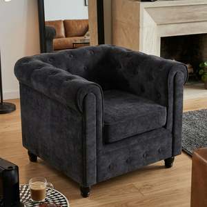 Clearance: Aviana Occasional Chair - Black