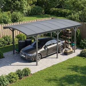 Patio Carport Canopy 5.05 x 3 x 2.2M
