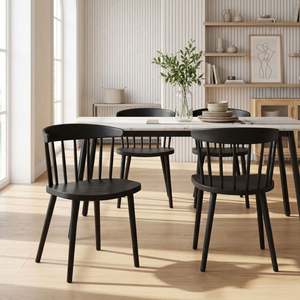 Homepage Sale 6: Jayden Dining Chair - Set of 4 - Black