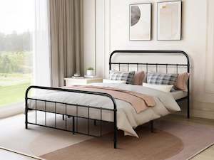 New Arrival: Taylor Queen Metal Bed Frame - Black