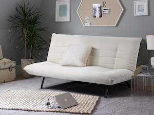 New Arrival: Bolivia 3 Seater Sofa Bed - White