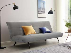 Bolivia 3 Seater Sofa Bed - Grey