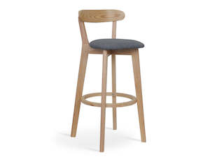 Dining Room: KATE Bar Stool Wooden Barstool 2PCS