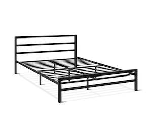 Dowe Queen Metal Bed Frame - Black