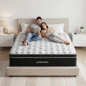 Double Mattresses: LivingTopia FirmNest Prime Double Mattress