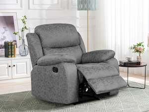 New Arrival: Wilson Manual Recliner Chair - Grey