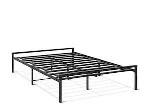 Isla Double Metal Bed Frame - Black