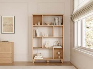 Homepage Sale 2: Sanson Bookshelf Storage Shelf - Oak