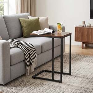 Crisp Side Table - Rustic Brown