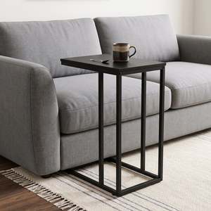 Crisp Side Table - Black