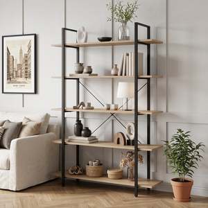 On Sale: Forge 5-Tier Bookshelf - Natural