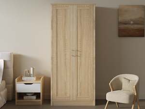Trace 2 Door Wardrobe - Oak