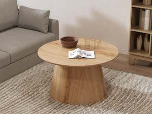 Homepage Sale 1: Jordan Round Coffee Table 80cm - Oak