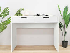 Office: Schertz 100cm Computer Desk - White