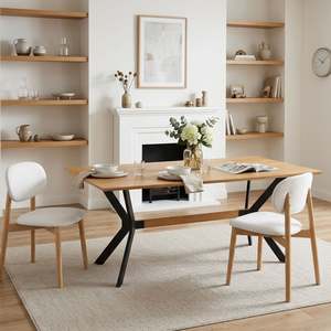 Homepage Sale 6: Jackson Dining Table 180 x 90cm - Natural