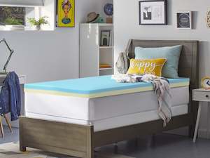 Betalife Dream Flip Dual Sided Memory Foam Mattress Topper - Single