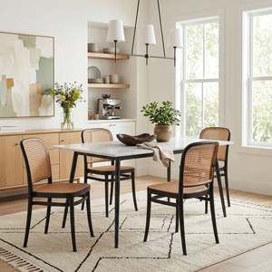 Homepage Sale 6: Josiah Dining Chair - Set of 4 - Black
