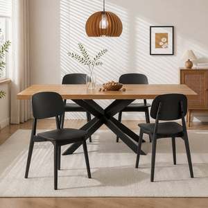Homepage Sale 6: Anthony Dining Chair - Set of 4 - Black