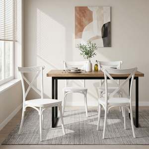 Homepage Sale 6: Isaac Dining Chair - Set of 4 - White