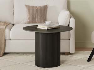 Coffee Tables: Dylan Ceramic Top Coffee Table 60cm - Black