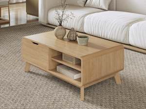 Coffee Tables: Fredy Coffee Table - Oak