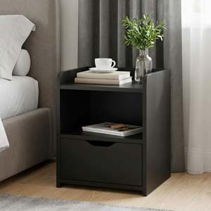 Block Promotion 4: Knox Bedside Table - Espresso