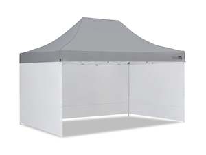Gazebo: Toughout Thunderstorm Gazebo Side Wall 3x4.5m - White