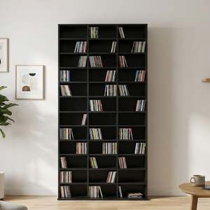 Homepage Sale 8: Chamo CD Storage Shelf - Black