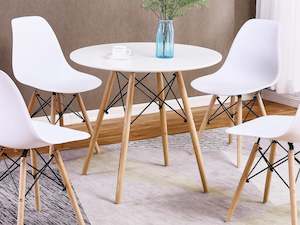 Cena Dining Table Round 80 x 76 cm - White