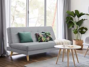 Sofa Beds: Camden 3 Seater Sofa Bed with Storage - Grey