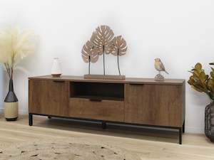 Ocala 1.5m Entertainment Unit - Walnut