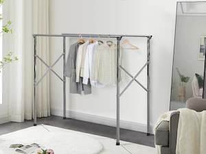 2m Foldable Stainless Steel Clothes Rack