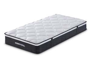Single Mattresses: Cooling Plus 3 Zone Pocket Spring Mattress - Single