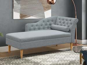 Florence Chaise Lounge Sofa - Grey