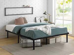 New Arrival: Graham Double Metal Bed Frame - Black