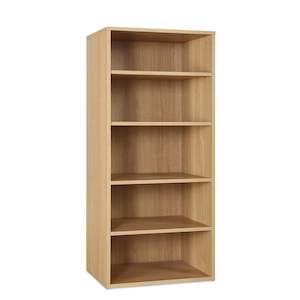 Block Promotion 2: PAYETTE 5 Shelf Wardrobe - OAK