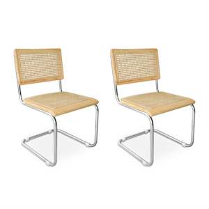 Andrew Cesca Replica Dining Chair – Set of 2 – Light Wood